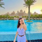 Avneet Kaur Instagram - Such a beauty! 😍❤️🌅 @travelwithjourneylabel @rafflesthepalm @all_mea #RafflesPalm #HotelRoyalty #RafflesHotels #JourneyLabel #TravelWithJourneyLabel #YouAreSpecial #ThinkHolidayThinkJourneyLabel Raffles The Palm Dubai