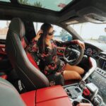 Avneet Kaur Instagram - Look like a beauty ride like a beast.❤️‍🔥 @apsupercarrental Wearing- @howwhenwearclothing @vblitzcommunications Dubai, United Arab Emiratesدبي