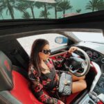 Avneet Kaur Instagram - Look like a beauty ride like a beast.❤️‍🔥 @apsupercarrental Wearing- @howwhenwearclothing @vblitzcommunications Dubai, United Arab Emiratesدبي