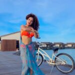 Avneet Kaur Instagram - Lagdi main pyaari 😉🧡 #lalala #reelsinstagram #reelitfeelit #avneetians Maldives