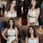 Avneet Kaur Instagram - Aww loved these picss!!🥰🥰❤️ About last night at the screening of #Dhaakad 🔥 Wearing- @urbanic_in Bag- @michaelkors Belt- @louisvuitton Accessories- @swarovski @accessorizeindiaofficial @michaelkors Styled by- me 💁🏻‍♀️ Mumbai, Maharashtra
