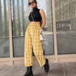 Avneet Kaur Instagram - I love sarcastic people with high vocabularies.🖤💛⚡️ Wearing- @urbanic_in 📸- @krupalakhanii.16
