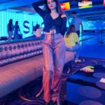 Avneet Kaur Instagram - Baller.👅🖤🎳 Wearing- @urbanic_in Bag- @louisvuitton Boots- @zori.world 📸- @anshulvarshnay