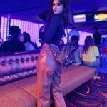 Avneet Kaur Instagram - Baller.👅🖤🎳 Wearing- @urbanic_in Bag- @louisvuitton Boots- @zori.world 📸- @anshulvarshnay