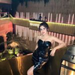 Avneet Kaur Instagram - Bring on the night.🖤 Wearing- @herinofficial Styled by- @neelangi_johari Baardos La citta