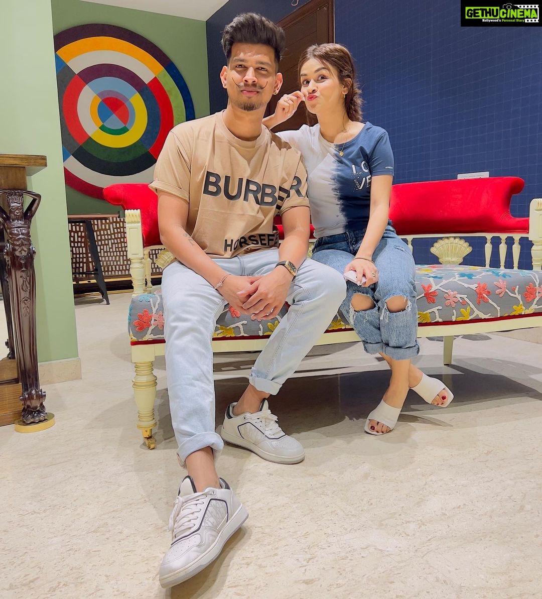 Avneet Kaur Instagram - Happy birthday bhaiya ❤️🎂 Keep inspiring our AG THE GANSTAAA 🔥 love you ❤️