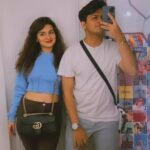 Avneet Kaur Instagram - My only enemy I can’t live without 😂 Happy siblings day 👻👊🏻❤️ @singhjaijeet_4