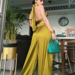 Avneet Kaur Instagram - Shades of green.💚🍃✨ Styling : @tiara_gal @akansha.27 Outfit : @ikichic_official Assisted : @houseofcreativity._ 📸- @krupalakhanii.16