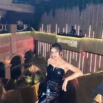 Avneet Kaur Instagram - Bring on the night.🖤 Wearing- @herinofficial Styled by- @neelangi_johari Baardos La citta