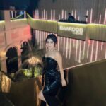 Avneet Kaur Instagram - Bring on the night.🖤 Wearing- @herinofficial Styled by- @neelangi_johari Baardos La citta