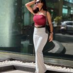 Avneet Kaur Instagram - She became strong by herself.🥀✨ Top- @missa_more_clothing Pants:@styling.your.soul X @clothesnyou 📸- @heenaalad The Westin Mumbai Garden City