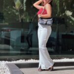 Avneet Kaur Instagram - She became strong by herself.🥀✨ Top- @missa_more_clothing Pants:@styling.your.soul X @clothesnyou 📸- @heenaalad The Westin Mumbai Garden City