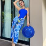 Avneet Kaur Instagram - The tans will fade but the memories will last forever.🌊💙🐟🦋🧊🐬 Styling : @styling.your.soul @priyamehta01 @nidhi_munot Swim suit: @swimwearindia_shop Phuket, Thailand