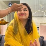 Avneet Kaur Instagram - Raksha Bandhan 2022 ❤️ Ps- look at the last pictures to see how maalamaal I’m now!🤓😂 📸- @krupalakhanii.16 (event covered by)