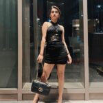 Avneet Kaur Instagram - At the #Attack premiere last night 🖤🔥 #ootn #whatiwore #styledbyme 📸- @ameypandya