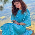 Avneet Kaur Instagram - 💙🤍 📸- @amandeepnandra Jaisalmer