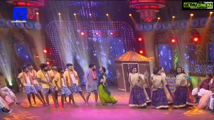 Bhanu Sri Mehra Instagram - Sridevi Drama Company #etvtelugu My movie "Nallamalla "🎵 #etvtelugu #mallemala #sridevidramacompany #bhanusree🔥❤️