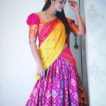 Bhanu Sri Mehra Instagram - Happy weekend @radheshyam_designer_studio @paulino_pictures @pretty.jewelbox #bhanusree🔥❤️ #weekend #peace #positivevibes #instalove #instagram