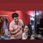 Bhanu Sri Mehra Instagram - 💄🥻👑👠 @ramesh_makeupstudio