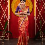 Bhanu Sri Mehra Instagram – Love traditional 💕
.
.
Photography @rj_weddingfilms 
MUA @ramesh_makeupstudio 
Jewelry @mangatrai_hitechcity 
Outfit @brandmandir 
Decor @rrreventspro 
styled by @mounika_vallabhaneni921

#bhanusree #rjweddingfilms #candidphotography #southindianbride #bridesofindia #bride #bridetobe #bridemakeup #pellikuthuruoutfit #pasupufunction #bridelook #brideinspiration