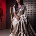 Bhanu Sri Mehra Instagram - Good morning all 😍 Wearing : @mugdhaartstudio Jewellery : @amarsonsjewellery PC : @koolsoumo Styling by : @workofelan HMUA : @abhimakeup #friday #positivevibes #goodvibes #happymood #southindianactress #tollywoodactresses #bhanusree #bhanusree🔥❤️