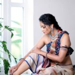 Bhanu Sri Mehra Instagram - Tribal love 💕 . . . Photography @weareretrospection Mua @thimmappa180 Styling @vishnupriya.pen Jewelry @kaluva_jewels Location @teenduari . . . . #styledbyvishnupriya❤ #retrospectionphotography #thimmappa