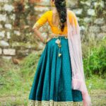Bhanu Sri Mehra Instagram – 💛💙
Outfit:@kadhambari_studio
Jewelry:@shivi_collections
Pc:@poulino_pictures
#halfsaree #love #bhanusree🔥❤️ #bhanurowdipilla #girl #peace #happymood #tollywoodactress #bhanusree