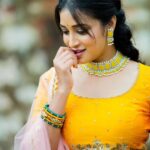 Bhanu Sri Mehra Instagram – đź’›
@
Jewelry:@shivi_collections
Outfit:@kadhambari_studio
Pc:@poulino_pictures
#loveyellow #pink #zeetelugu #peace #bhanusree🔥❤️ #festival #mood