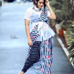 Bhanu Sri Mehra Instagram - Happy sunday to my beautiful people 💕 Adhirindhi tonight on @zeetelugu at 9pm have fun 👍 Pc:@they_call_me_keshu Outfit by:@shilpacouture @agasthyaarts @zeetelugu Styling:@greeshma_krishna.k #bhanusree #southindianactress #tollywoodactresses #bhanusree🔥❤️