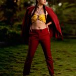 Bhanu Sri Mehra Instagram - When nothing goes right.. Then go left 😉 Photography @weareretrospection Mua. @thimmappa180 Styling @vishnupriya.pen Outfits. @vishnupriya.pen Hand made jewellery. @vishnupriya.pen Location. @teenduari . . . . . #model #fashion #styledbyvishnupriya❤ #photography #love #style #beauty #instagood #photooftheday #beautiful #like #instagram #follow #portrait #modeling #cute #art #photo #photoshoot #girl #picoftheday #myself #makeup #photographer #godoxindiaofficial #selfie #me #sonyalphain #bhanusree
