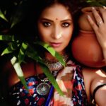 Bhanu Sri Mehra Instagram - Tribal love 💕 . . . Photography @weareretrospection Mua @thimmappa180 Styling @vishnupriya.pen Jewelry @kaluva_jewels Location @teenduari . . . . #bhanushree #retrospectionphotography #thimmappa #styledbyvishnupriya❤ #teenduari #photoshoot