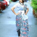Bhanu Sri Mehra Instagram - Happy sunday to my beautiful people 💕 Adhirindhi tonight on @zeetelugu at 9pm have fun 👍 Pc:@they_call_me_keshu Outfit by:@shilpacouture @agasthyaarts @zeetelugu Styling:@greeshma_krishna.k #bhanusree #southindianactress #tollywoodactresses #bhanusree🔥❤️