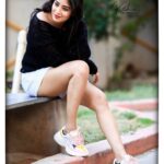 Bhanu Sri Mehra Instagram - Your attitude may hurt me, but mine kill you!🦓 Pc:@they_call_me_keshu Hairstyles:@makeoverbylavs #blacklover #black #love🖤 #tollywoodactress #actorlife #bhanusree🔥❤️