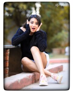 Bhanu Sri Mehra Instagram - Your attitude may hurt me, but mine kill you!🦓 Pc:@they_call_me_keshu Hairstyles:@makeoverbylavs #blacklover #black #love🖤 #tollywoodactress #actorlife #bhanusree🔥❤️
