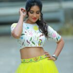 Bhanu Sri Mehra Instagram - A strong girl can travel the road of life without any company 💛💃💛 Outfit:@samathachowdari Pc:@chavasiva #tollywoodactress #cool #yellow #yellowdress #white #happyday #bhanugirl❤ #bhanusree🔥❤️