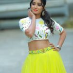 Bhanu Sri Mehra Instagram - A strong girl can travel the road of life without any company 💛💃💛 Outfit:@samathachowdari Pc:@chavasiva #tollywoodactress #cool #yellow #yellowdress #white #happyday #bhanugirl❤ #bhanusree🔥❤️