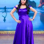 Bhanu Sri Mehra Instagram - Your more powerful then you know; you are beautiful just as you are.💃💜 Outfit:@feathersbtq Pc:@varshasfotography #tollywoodactress #actorlife #busylife #hope #best #happiness💕 #work #bhanugirl #bhanulove #bhanusree🔥❤️