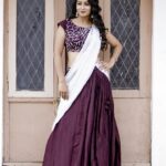 Bhanu Sri Mehra Instagram - Happy "Mahashivaratri" to everyone 😊🙏 Outfit by:@navya.marouthu #morningvibes #fridayvibes #paece #goodmrnginsta #bhanusree🔥❤️