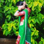 Bhanu Sri Mehra Instagram - Happy Friday to everyone 😊 #orange #green #happiness💕 #bhanusree🔥❤️