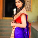 Bhanu Sri Mehra Instagram - Bolder than my lipstick sharper than my eyeliner happy Sunday my insta family have fun❤💙 Costume &styling - @greeshma_krishna.k Pic: @sarath_ronanki
