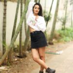 Bhanu Sri Mehra Instagram – Being happy never  goes out of style yo 💃👧
Pc:@they_call_me_keshu 
#style #beautiful #amazing #prity #lovely #bhanusree🔥❤️ #biggbosstelugu2 #southindianactress