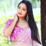 Bhanu Sri Mehra Instagram - Some times people are beautiful.not in looks. Not in what they say just in what they are 💜💜 Outfit by: @harikastudio Jewellery : @kalasha_finejewels Photography : @satya007b