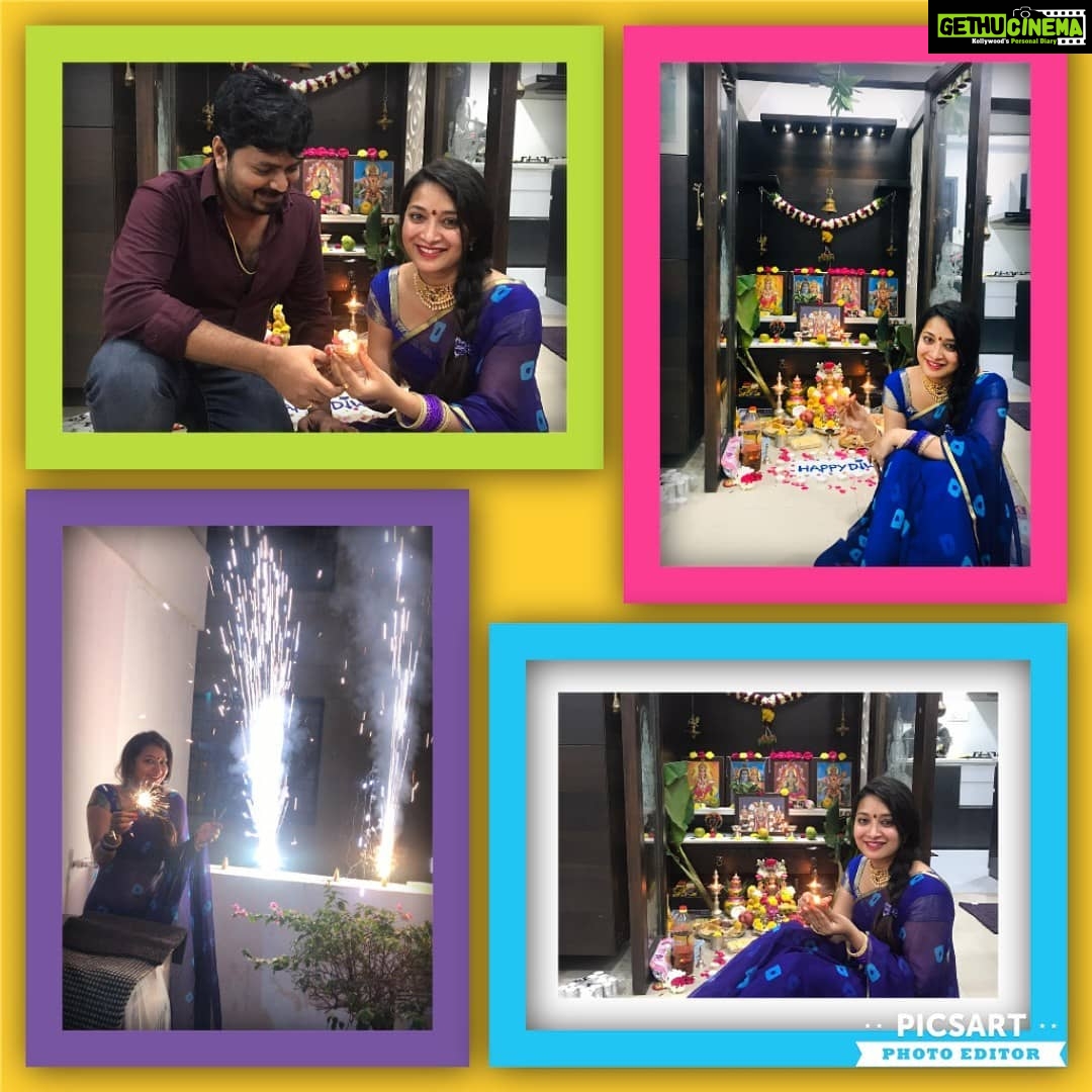 Bhanu Sri Mehra Instagram - Colour full Diwali❤️💥🥰 #peacefulldiwali #joyfuldiwali #happydiwali🎉