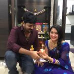Bhanu Sri Mehra Instagram - Wishing you and your family a very happy and prosperous Diwali!!💥💥 #diwalidecorations #happydiwali2019 #bhanusree #biggboss2 #southindianactress