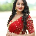 Bhanu Sri Mehra Instagram - Every new day is another chance to change something in your life. Every new day is a chance to feel blessed 🥳 for what you have ❤️❤️ Thank you so much @firoz_design_studio for giving me this lovely outfit 🤗 Outfit by:@firoz_design_studio Photography : @they_call_me_keshu Makeup artist :my self 🤷