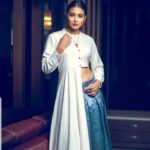 Bhanu Sri Mehra Instagram - No amount of physical beauty will ever be as valuable as a beautiful heart ❤️💃 outfit by :@meghanagarapatiofficial Dress Stylist :@meghanagarapatiofficial @tourmalinejewels Make up :@pixelperfectmakeup_visali Pic by:@sreekruthsravan #beautiful #girl #style #southindianactress #actresslife #biggboss2 #biggbiss2bhanusree