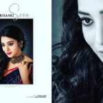 Bhanu Sri Mehra Instagram - Beauty isn't about having a pretty face.its about having a pretty mind, a pretty heart, and a pretty soul.💃💃 @frillsbyvasavi @kalasha_finejewels #beauty #jewelry #kalasha #lovejewelry #happyfriday #sareelove❤️ #biggboss2bhanu #southindiansaree #southindianactress #actor #southindianactress