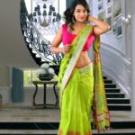 Bhanu Sri Mehra Instagram - Girls who wear traditional saree's are more prettier than..who wear fashionable wardrobes.💃💃 @frillsbyvasavi do shopping in @frillsbyvasavi for saree's only