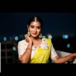 Bhanu Sri Mehra Instagram - Beauty is being the best possible version of yourself on the inside and out.💛 @meghanagarapatiofficial @kaluva_jewels @pixelperfectmakeup_visali @sreekruthsravan #yellowsaree💛 #beauty #queen👑 #southindianactor