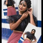 Bhanu Sri Mehra Instagram - Your more powerful than you know; you are beautiful just as you are🖤♥️ This beautiful outfit by: @kalamkari247 #girlpower #beautifulgirl #teluguactress #biggboss2 #biggboss2bhanu